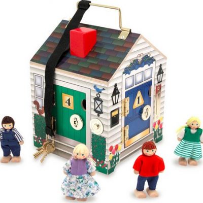 Wooden Doorbell House