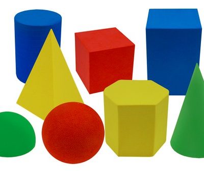Geometric 3D shapes - Foam