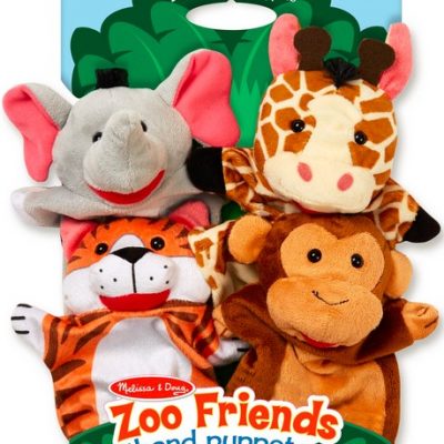 Hand puppet set - ZOO Animals