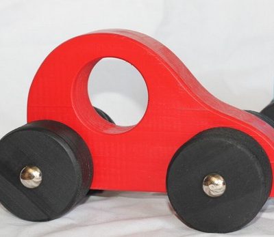 Wooden hold car