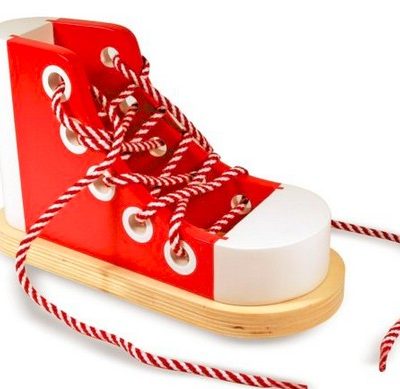 Wooden Lacing Sneaker