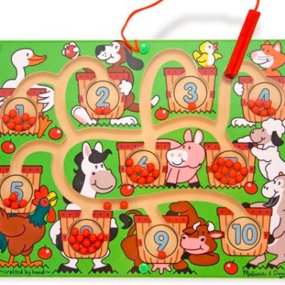 Magnetic Number Maze