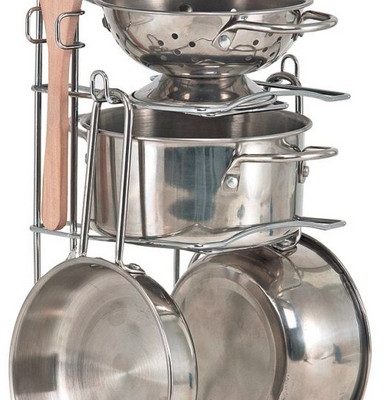 Pots and Pans Set stainless steel