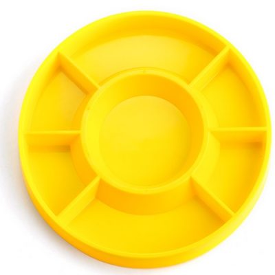 Sorting Tray Yellow Round 32cm
