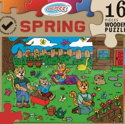 Wooden 16 PCE SPRING
