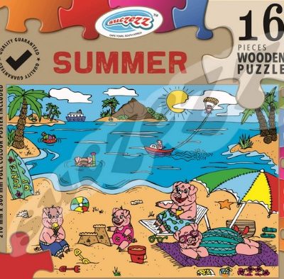 Wooden 16 PCE SUMMER