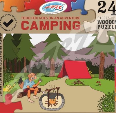 Wooden 24 PCE TODD FOX ON ADVENTURE: CAMPING