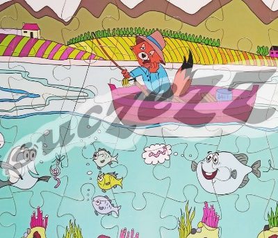 Wooden 35 PCE TODD FOX ADVENTURES: FISHING