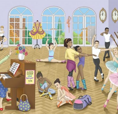 Wooden 48pce puzzle - Ballet