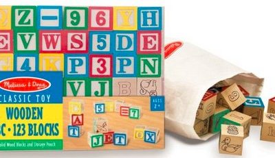 Wooden ABC/123 Blocks