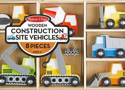 Wooden Construction Site Vehicles
