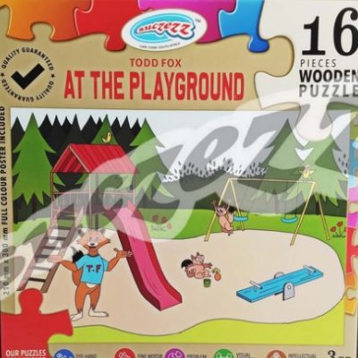 Wooden 16 PCE TODD FOX: AT THE PLAYGROUND