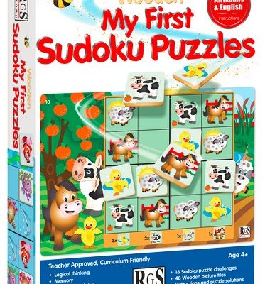 Wooden First Sudoku Puzzles